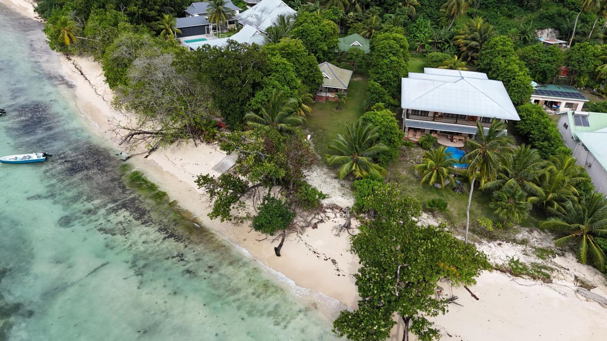 Surf Tropical Villa Seascape Cerf Island Quarto foto